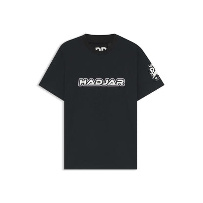 Black - Front - Hugo Mens Isack Racing Bulls T-Shirt