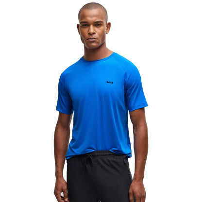 Blue - Lifestyle - Boss Mens Active Performance T-Shirt