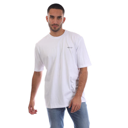 White - Front - Marshall Artist Mens Siren Box Back Print T-Shirt