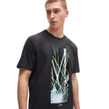 Charcoal - Lifestyle - Floso Mens Seasonal Artwork T-Shirt