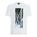 White - Front - Floso Mens Seasonal Artwork T-Shirt