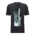 Charcoal - Front - Floso Mens Seasonal Artwork T-Shirt
