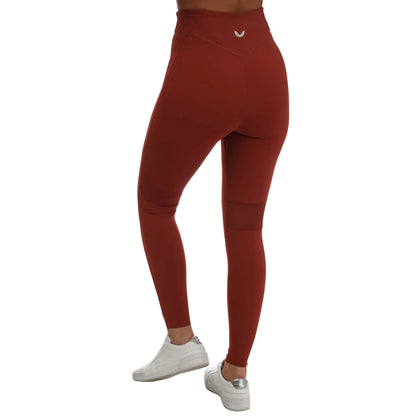 Red - Back - Castore Womens-Ladies Active Elite Leggings