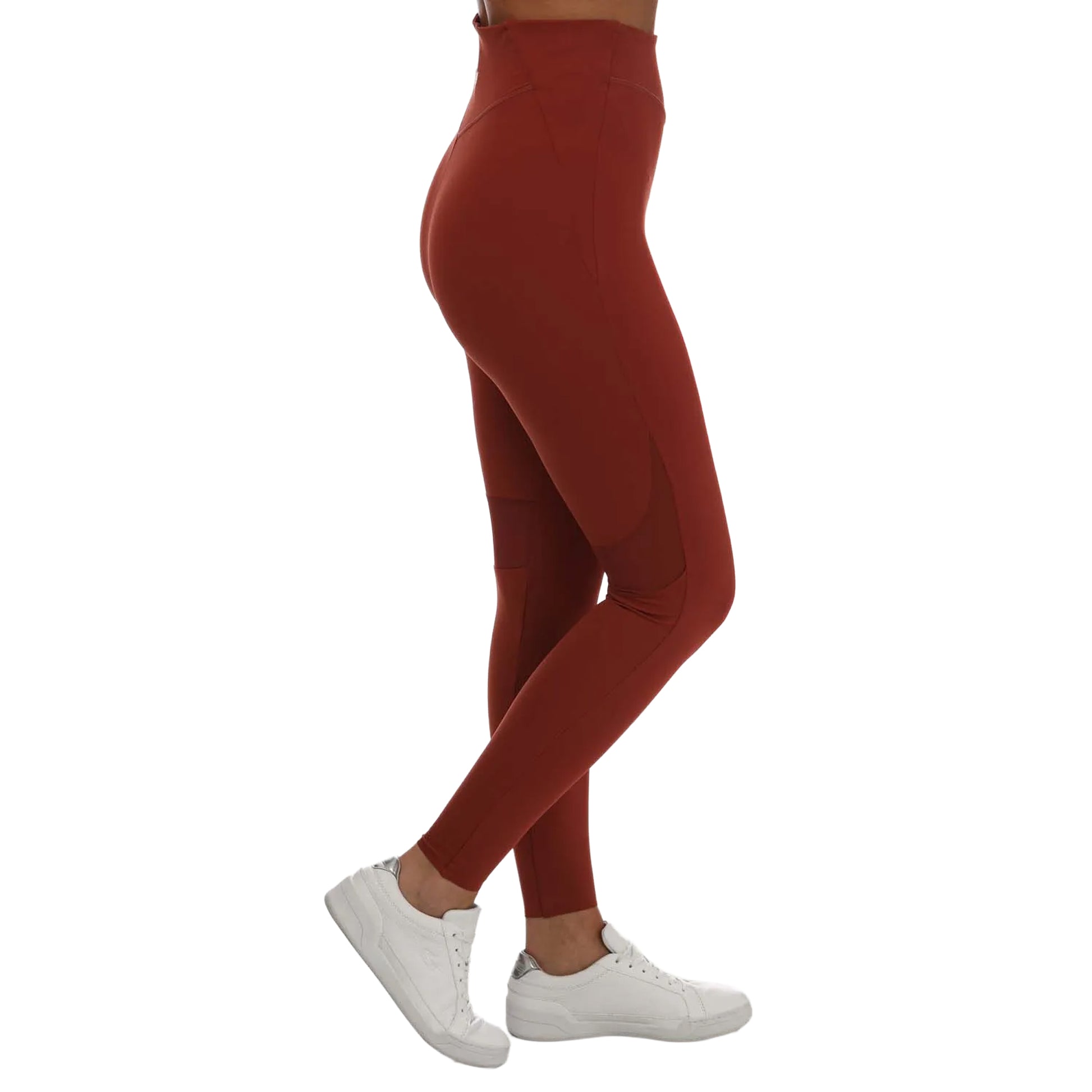 Red - Side - Castore Womens-Ladies Active Elite Leggings