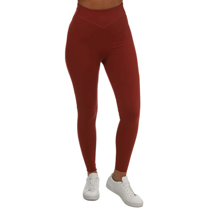 Red - Front - Castore Womens-Ladies Active Elite Leggings