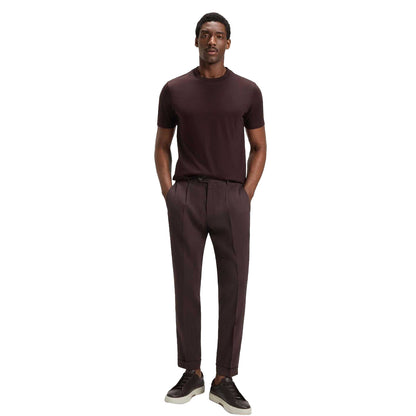 Brown - Lifestyle - Boss Mens L-Tesar 14 T-Shirt