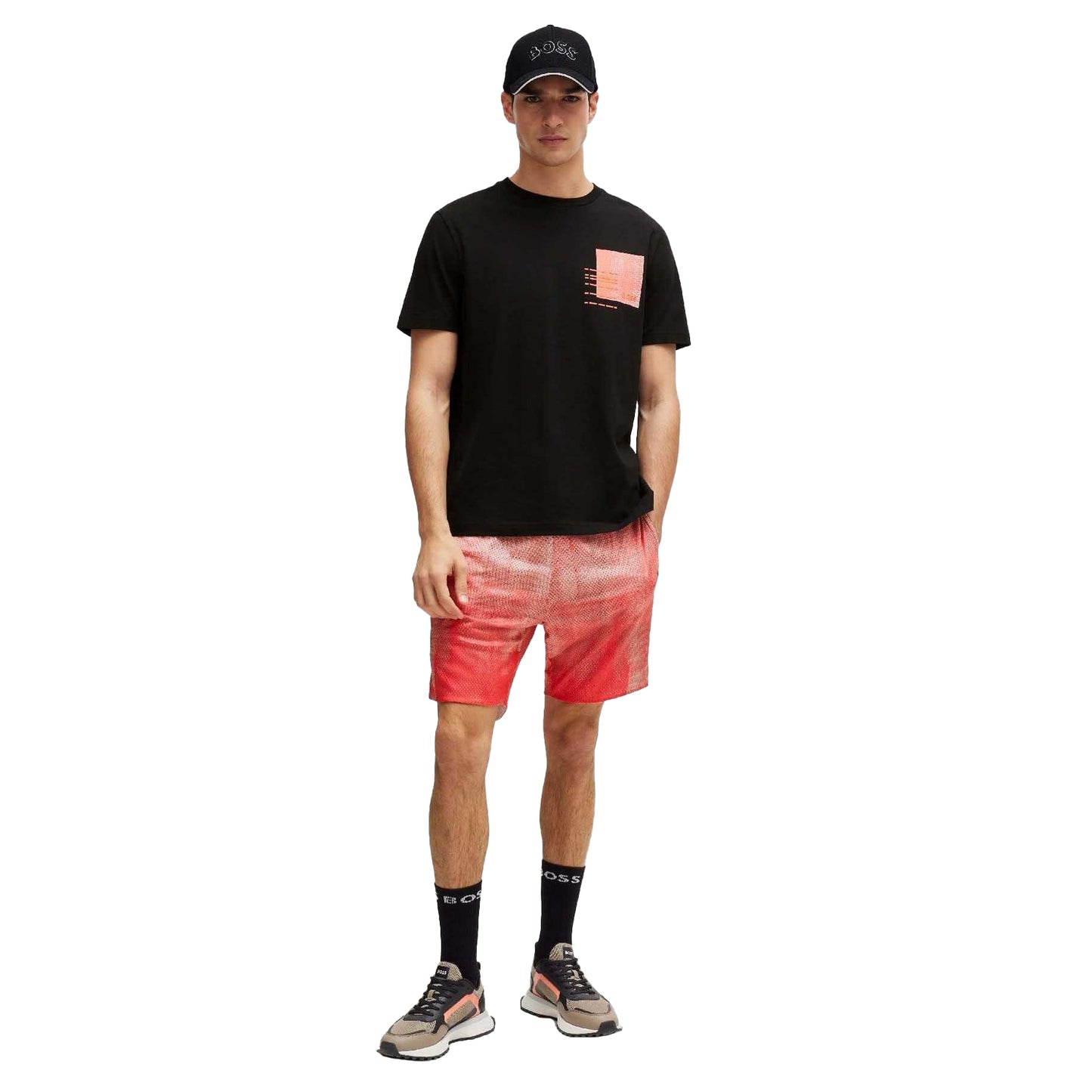 Black - Lifestyle - Boss Mens Teebero 2 T-Shirt
