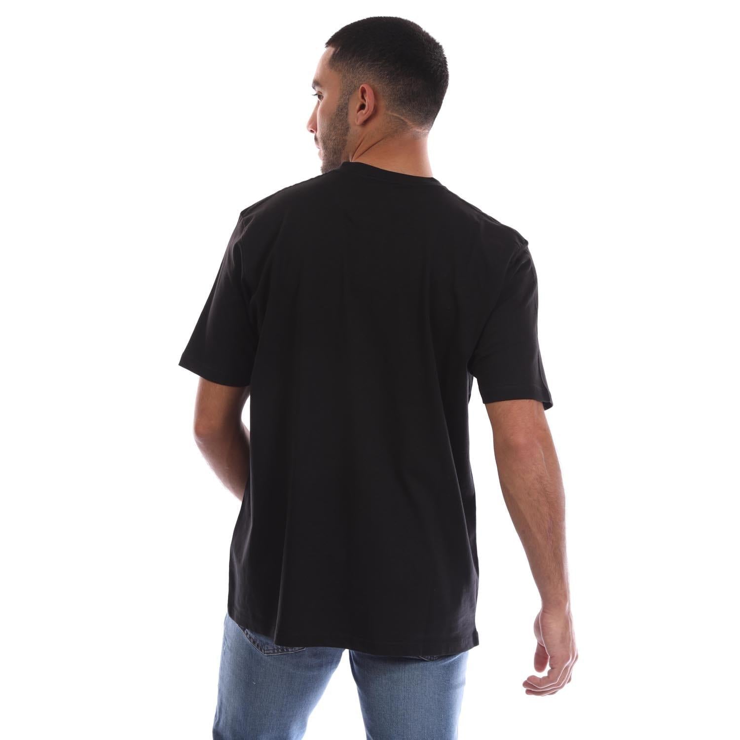 Black - Back - Marshall Artist Mens Box T-Shirt