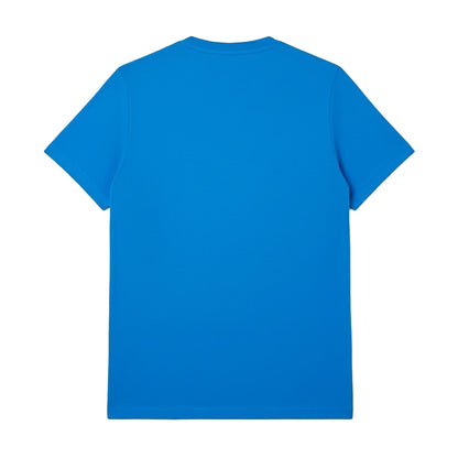 Blue - Back - Lacoste Mens Tennis X Daniil Medvedev T-Shirt