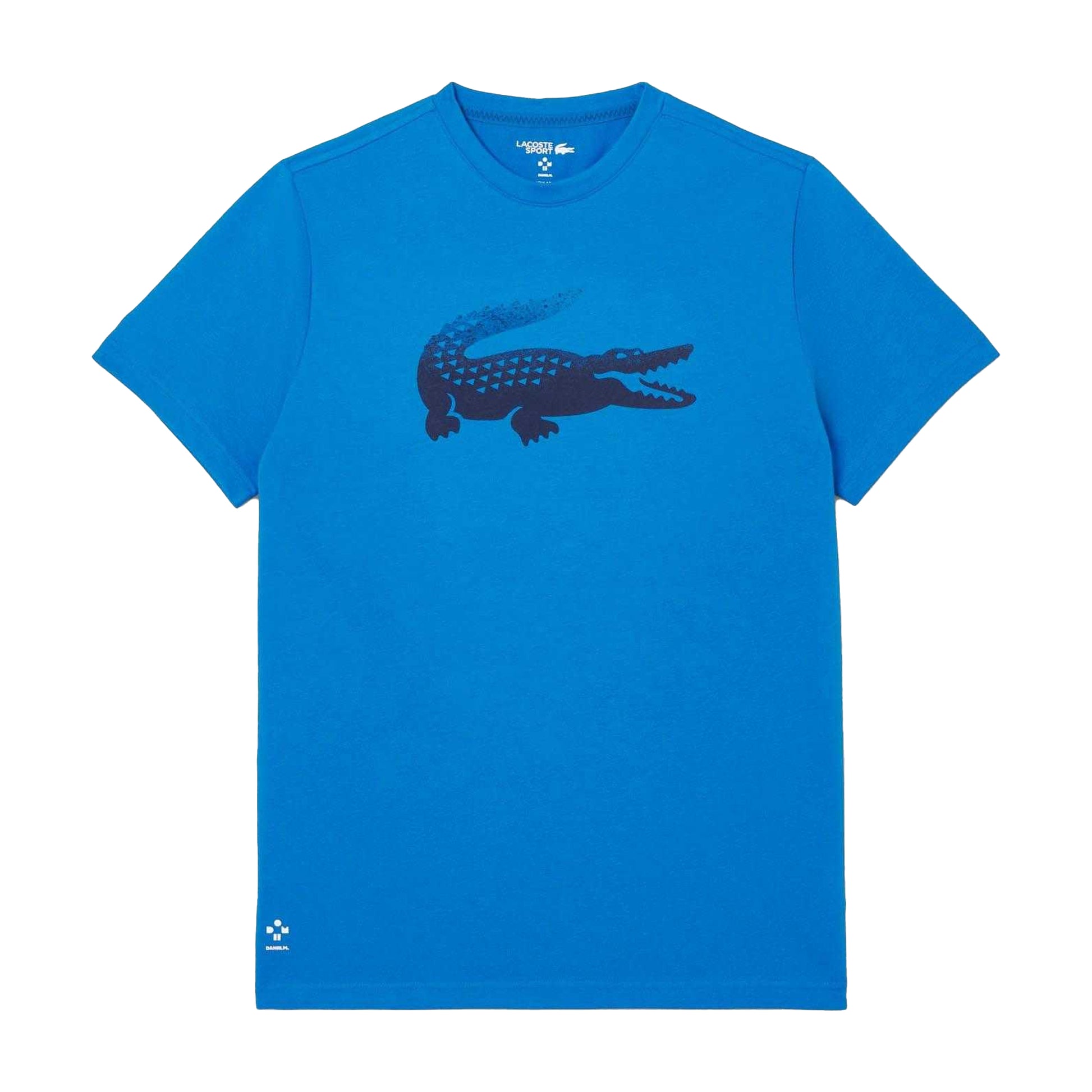 Blue - Front - Lacoste Mens Tennis X Daniil Medvedev T-Shirt