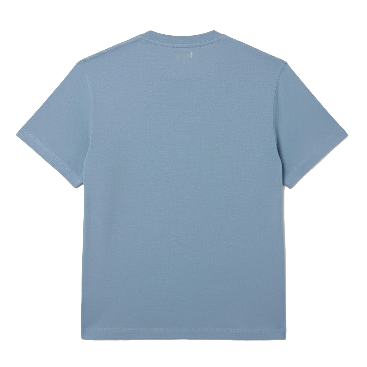 Blue - Back - Lacoste Mens Organic Cotton T-Shirt