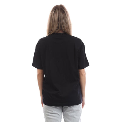 Black-Green - Back - Off White Womens-Ladies Best Ideas Come T-Shirt