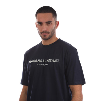 Navy - Side - Marshall Artist Mens Interstella T-Shirt