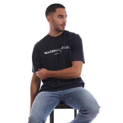 Navy - Lifestyle - Marshall Artist Mens Interstella T-Shirt