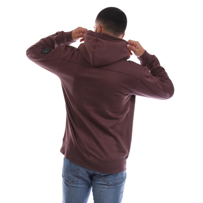 Purple - Back - Marshall Artist Mens Siren Oth Hoodie