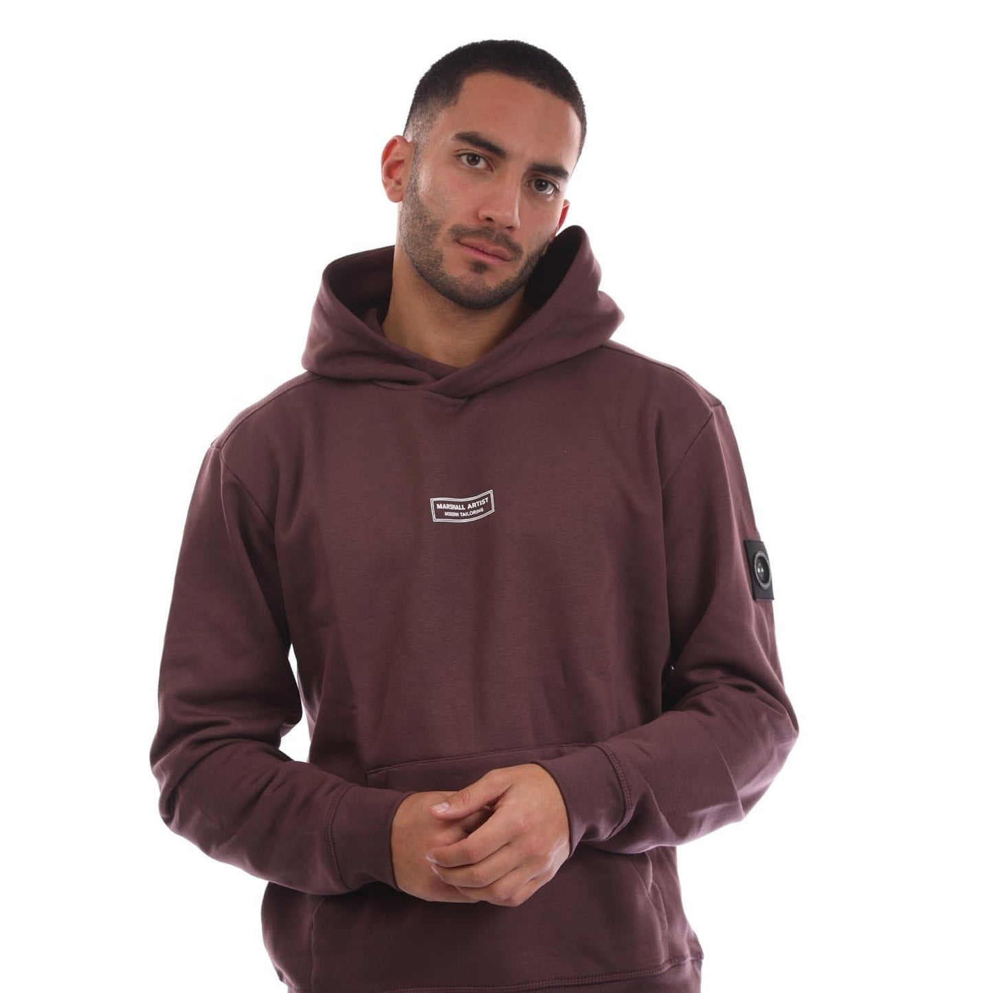 Purple - Side - Marshall Artist Mens Siren Oth Hoodie
