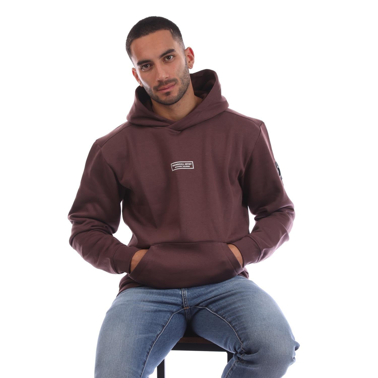 Purple - Lifestyle - Marshall Artist Mens Siren Oth Hoodie