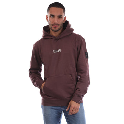 Purple - Front - Marshall Artist Mens Siren Oth Hoodie