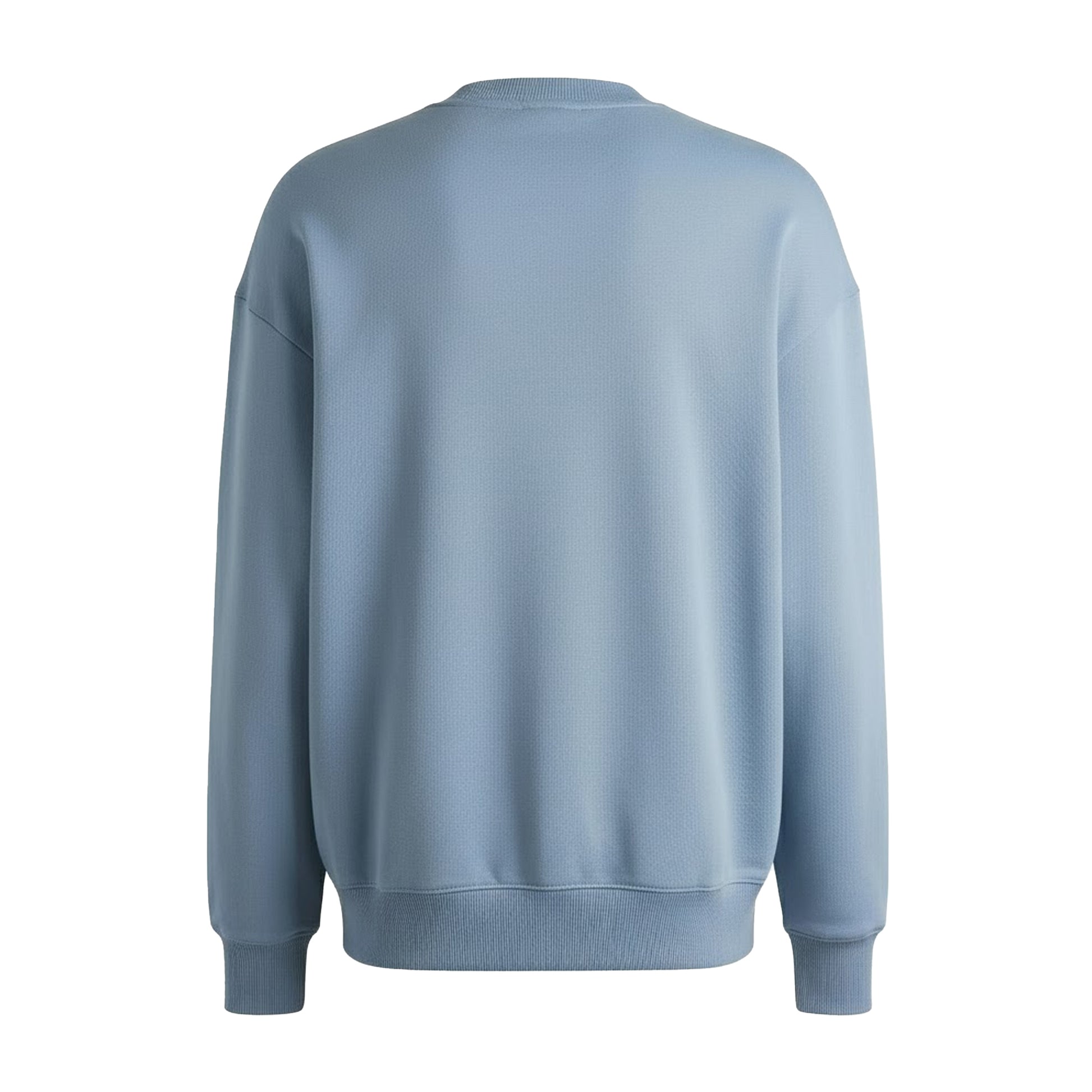 Blue - Back - Hugo Mens Dahrain Stealth Logo Sweatshirt