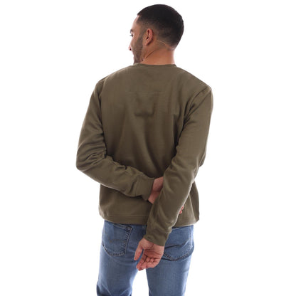 Green - Back - Marshall Artist Mens Nevado Crew Neck Sweatshirt