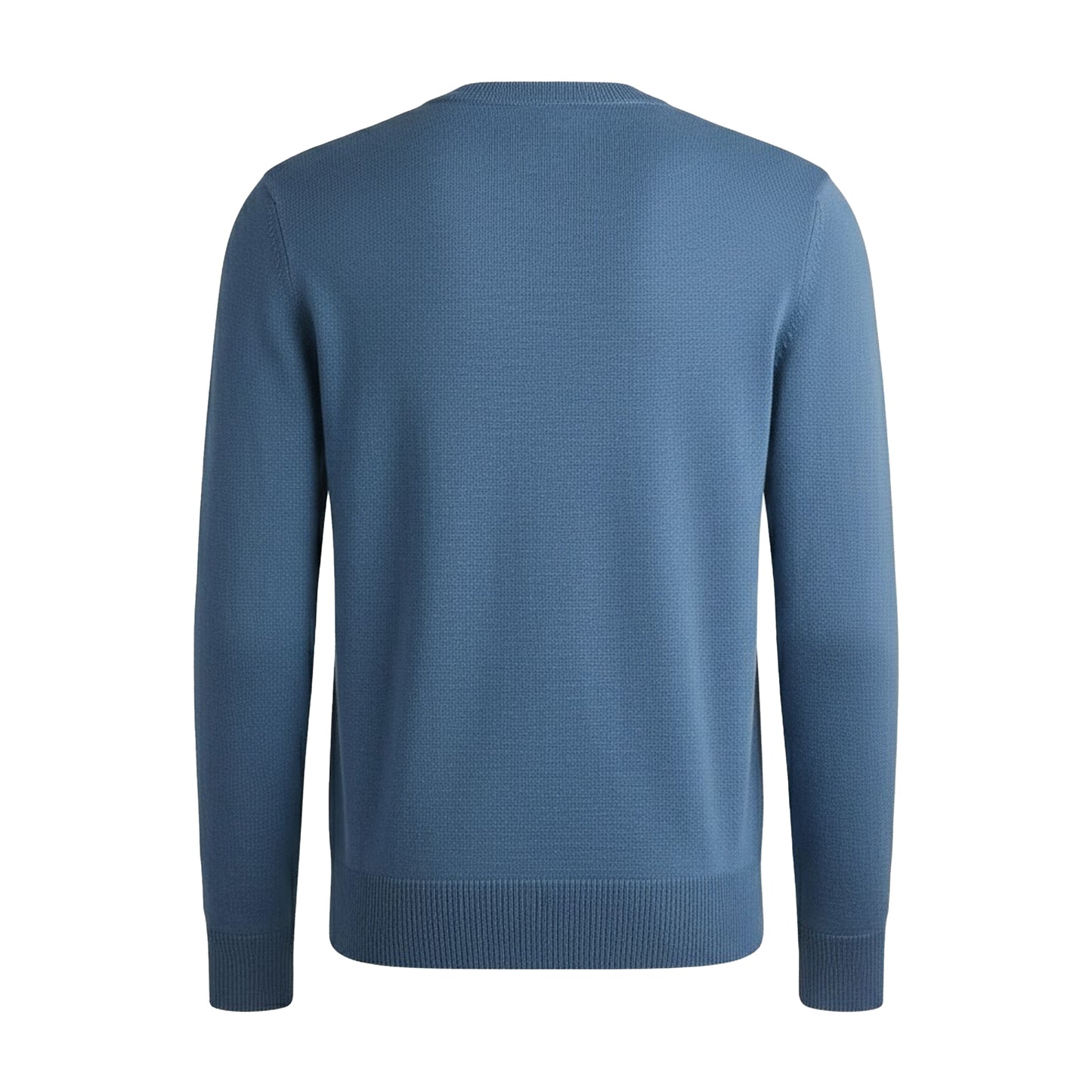 Blue - Back - Boss Mens Kanovano Logo Sweatshirt