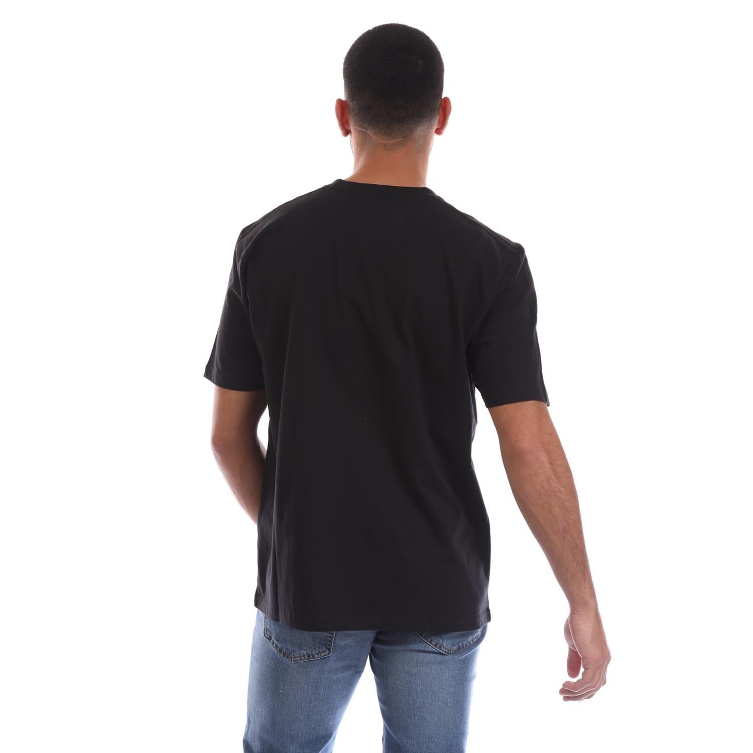 Black - Back - Marshall Artist Mens Optica Graphic T-Shirt