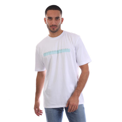 White - Front - Marshall Artist Mens Optica Graphic T-Shirt