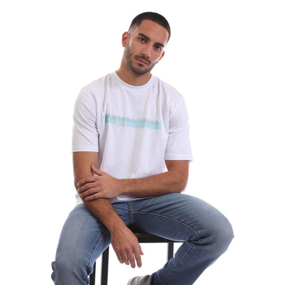 White - Lifestyle - Marshall Artist Mens Optica Graphic T-Shirt