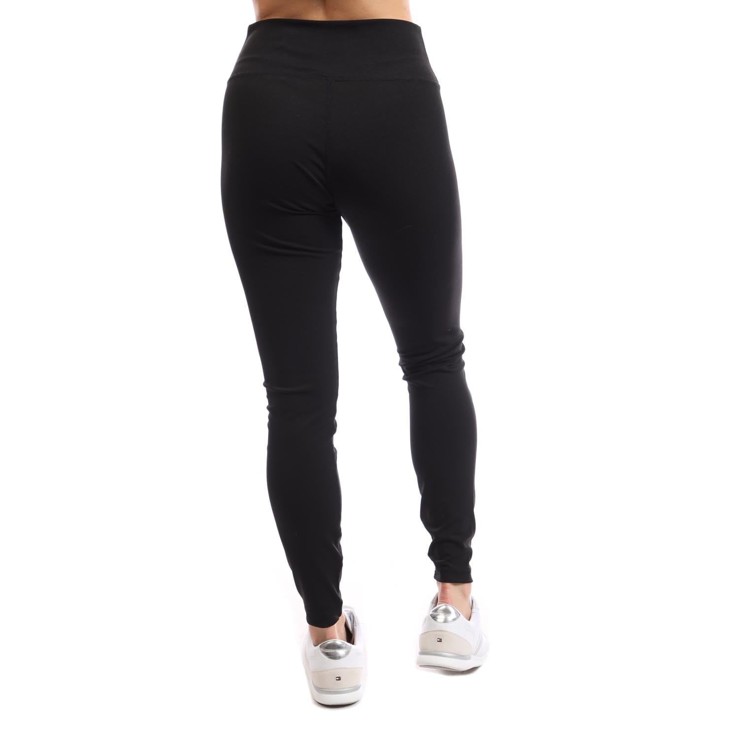 Black - Back - Hugo Boss Womens-Ladies Noparda Leggings