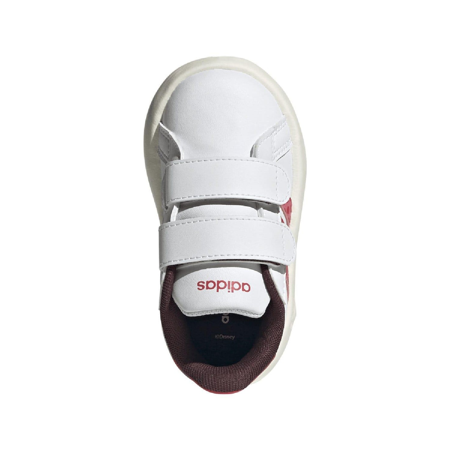White - Pack Shot - Adidas Childrens-Kids Grand Court 2.0 Minnie Mouse Trainers