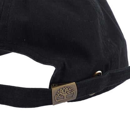 Black - Side - Timberland Unisex Adult Cooper Hill Baseball Cap