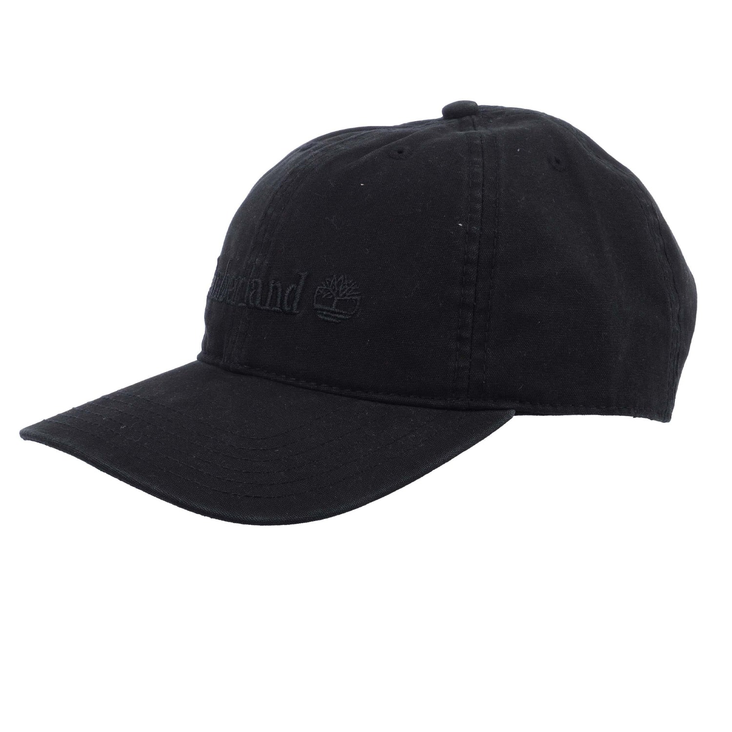 Black - Front - Timberland Unisex Adult Cooper Hill Baseball Cap