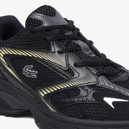 Black - Close up - Lacoste Mens L003 Neo Shot Trainers