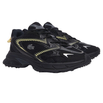Black - Front - Lacoste Mens L003 Neo Shot Trainers