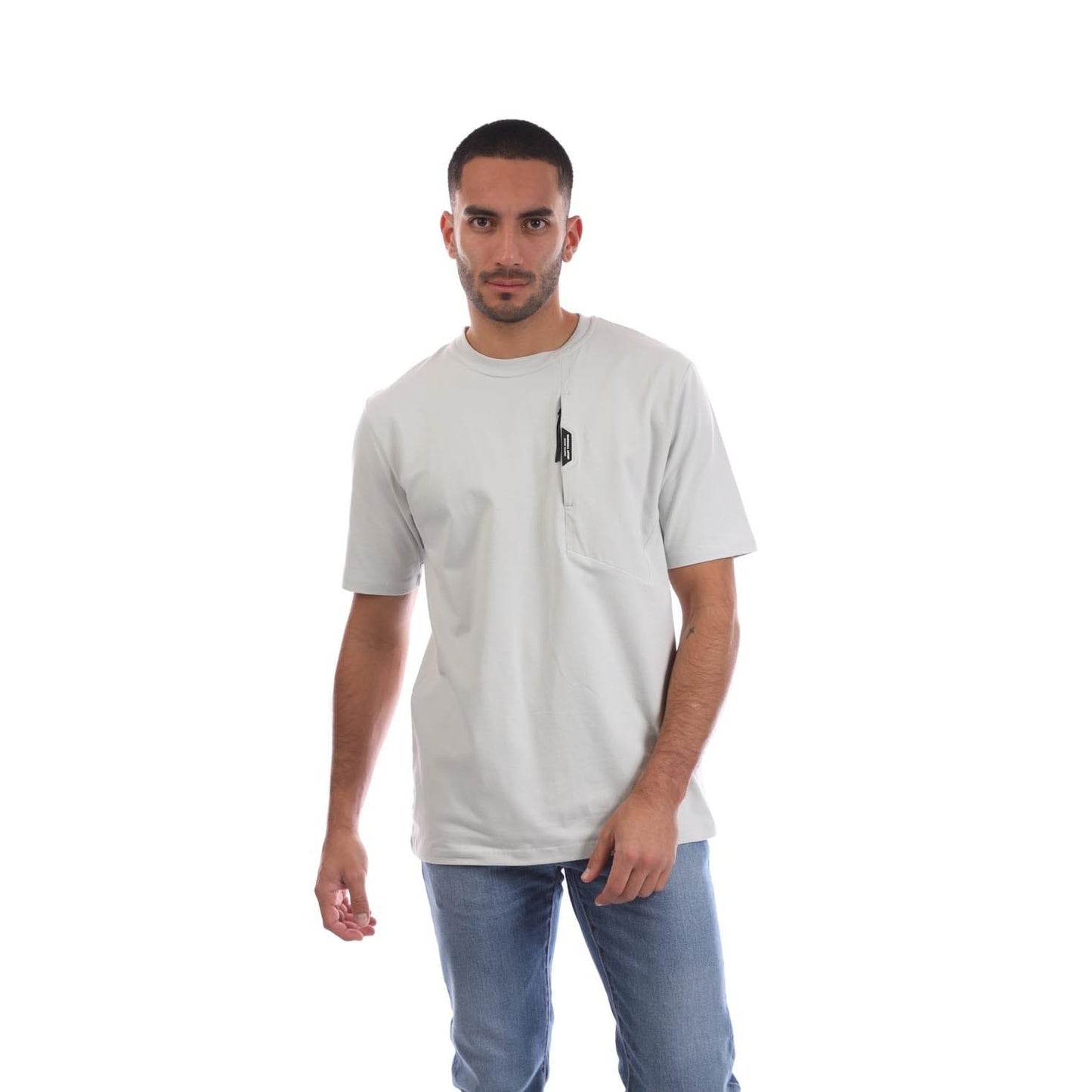 Grey - Front - Marshall Artist Mens Technica T-Shirt