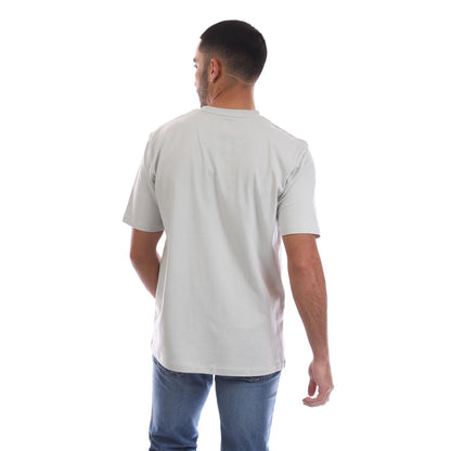 Grey - Back - Marshall Artist Mens Technica T-Shirt
