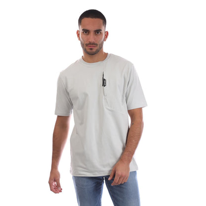 Grey - Side - Marshall Artist Mens Technica T-Shirt