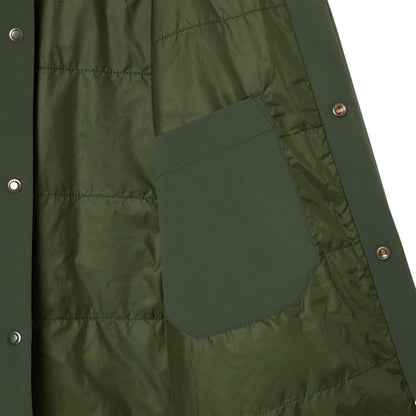 Green - Lifestyle - Lacoste Mens Quilted Water Repellent Overshirt