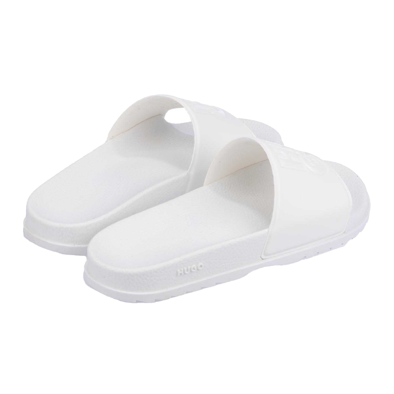 Natural - Back - Hugo Boss Womens-Ladies Match It Sliders