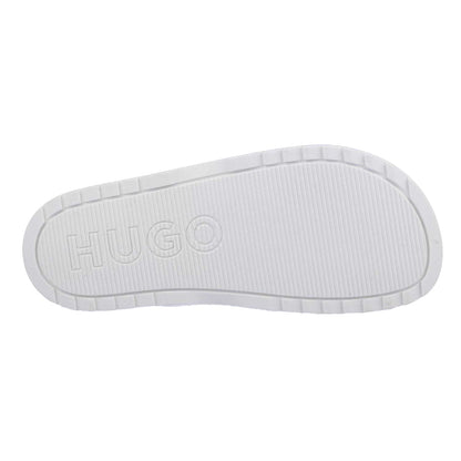 Natural - Side - Hugo Boss Womens-Ladies Match It Sliders