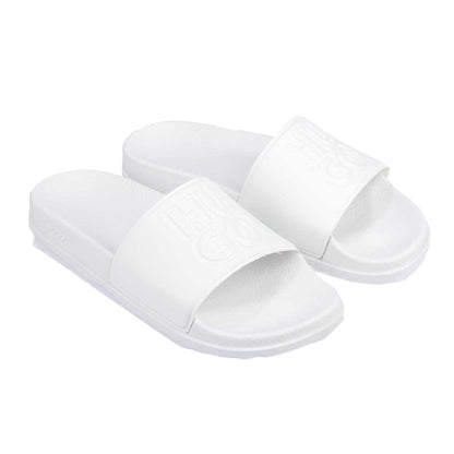 Natural - Front - Hugo Boss Womens-Ladies Match It Sliders