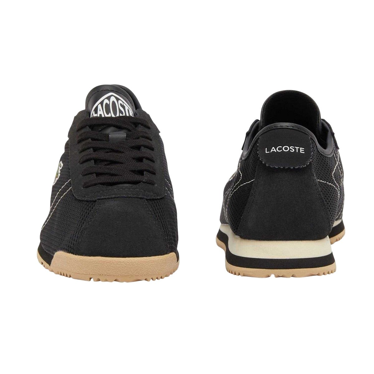 Black - Lifestyle - Lacoste Mens Club Suede Low Cut Trainers