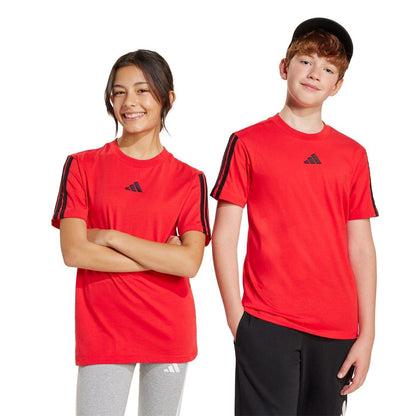 Ruby-Black - Back - Adidas Childrens-Kids Essentials T-Shirt