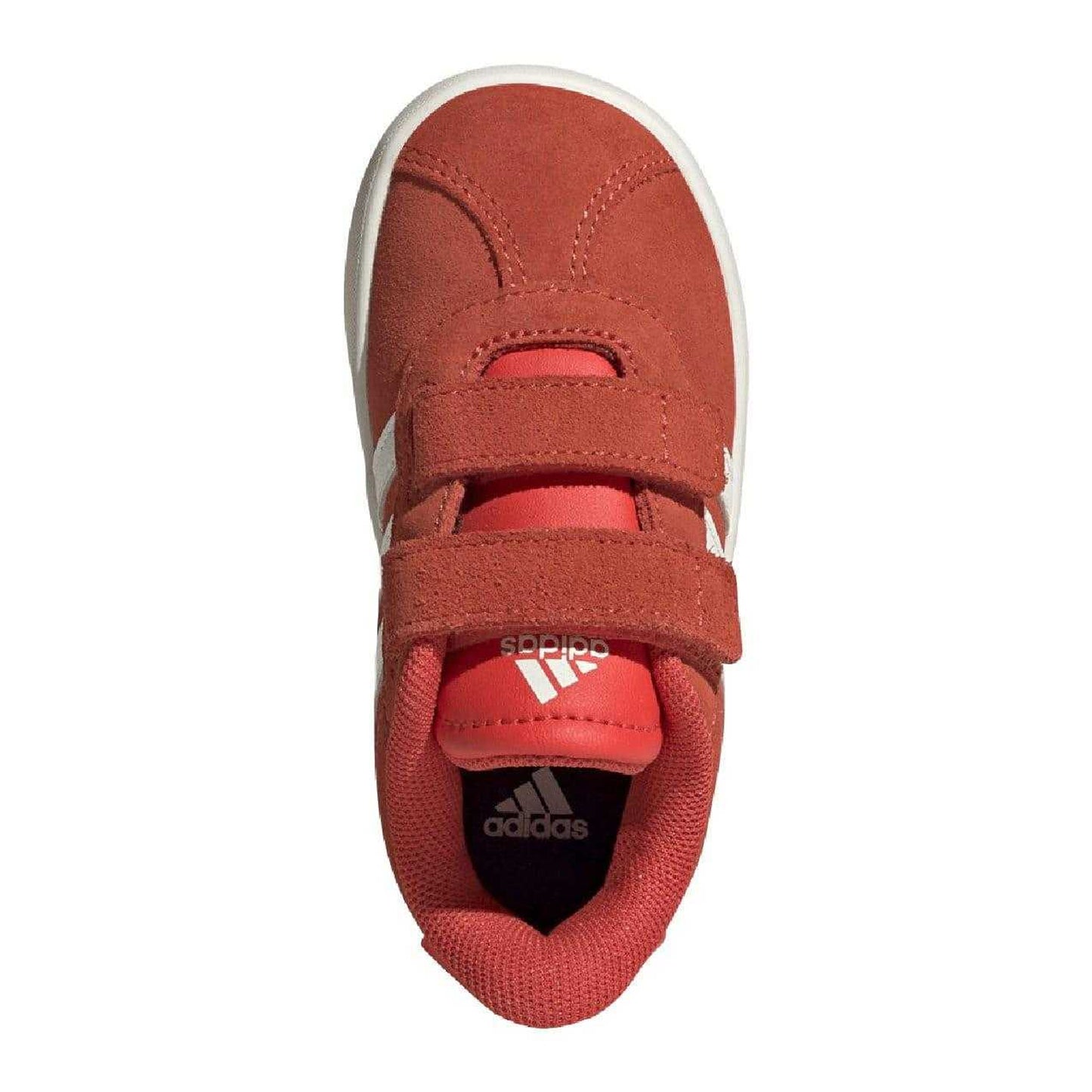 Red - Lifestyle - Adidas Childrens-Kids VL Court 3.0 Trainers