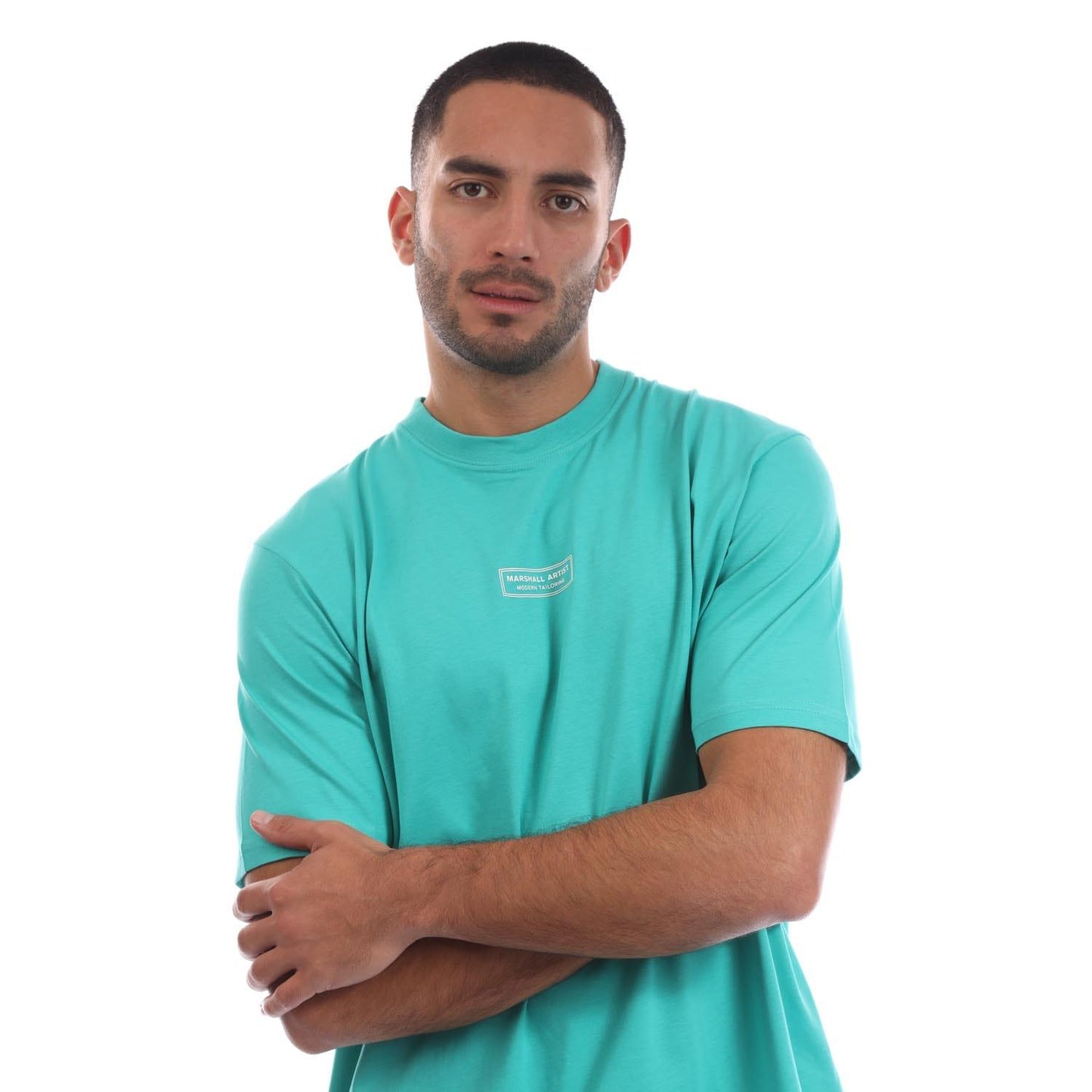 Green - Side - Marshall Artist Mens Injection T-Shirt