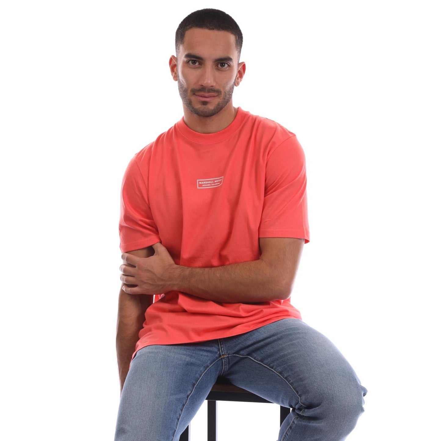 Orange - Lifestyle - Marshall Artist Mens Injection T-Shirt