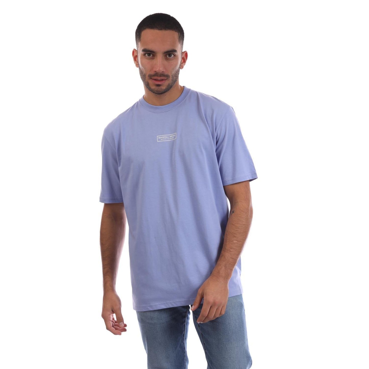 Purple - Front - Marshall Artist Mens Injection T-Shirt