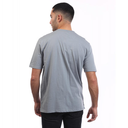Grey - Back - Marshall Artist Mens Injection T-Shirt