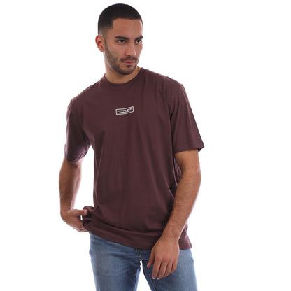 Dark Purple - Front - Marshall Artist Mens Injection T-Shirt