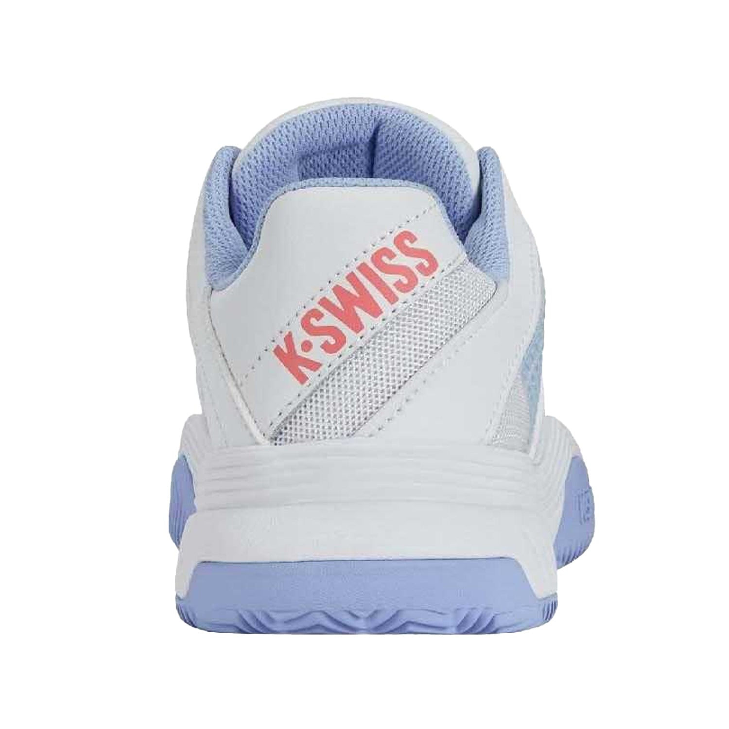 Light Blue - Back - K-Swiss Womens-Ladies Court Express HB Synthetic Leather Tennis Shoes